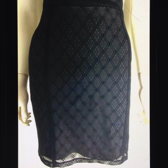 Zara Trafaluc Lace Bodycon Stretch LBD Mini Dress - Picture 7 of 8